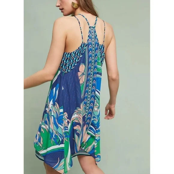 MAEVE ANTHROPOLIGIE Layered Silk Dress - Picture 5 of 16